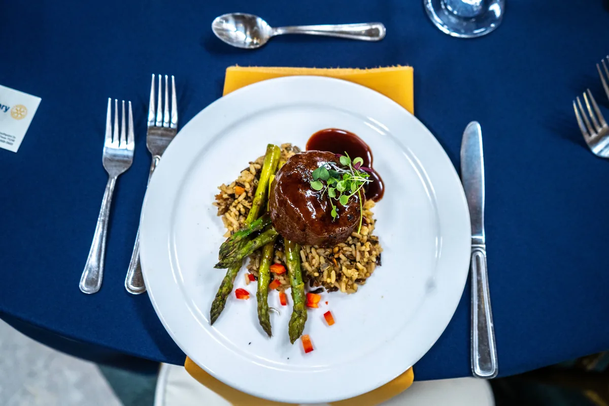 A dish from the Plated Entr'es menu