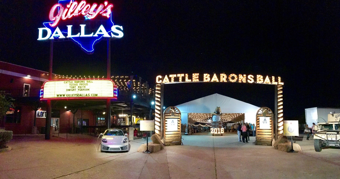 The Cattle Baron’s Ball Event in Dallas. The American Cancer Society