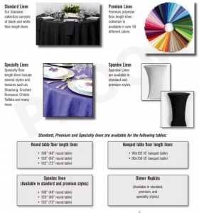 Linens Gallery By G Texas Catering