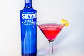 Skyye vodka cocktail by GTexas Catering