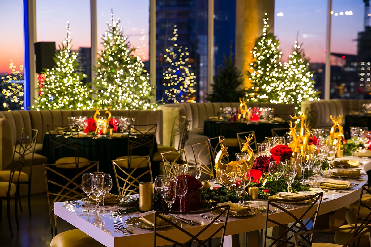 Holiday event coordination from G Texas Catering